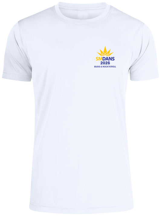 SM-kollektionen -26 Funktions T-shirt Herr Vit